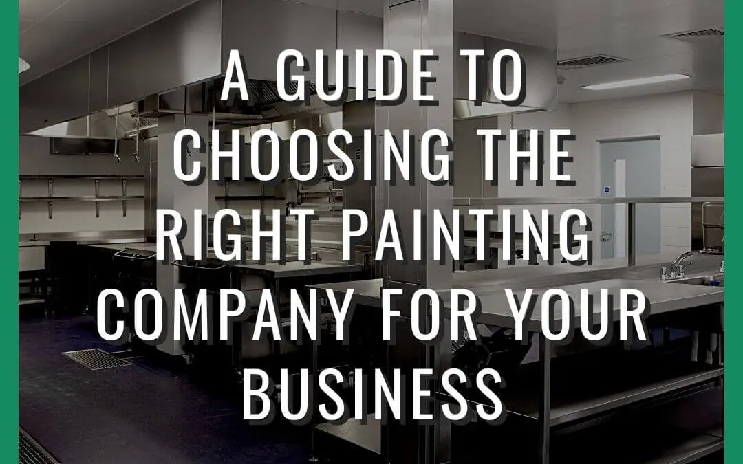 Choosing a Commercial Painting Company