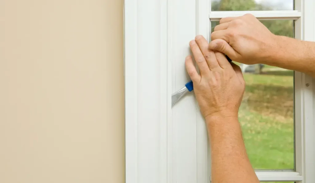 Window Trim & Entry Doors painter Mississauga